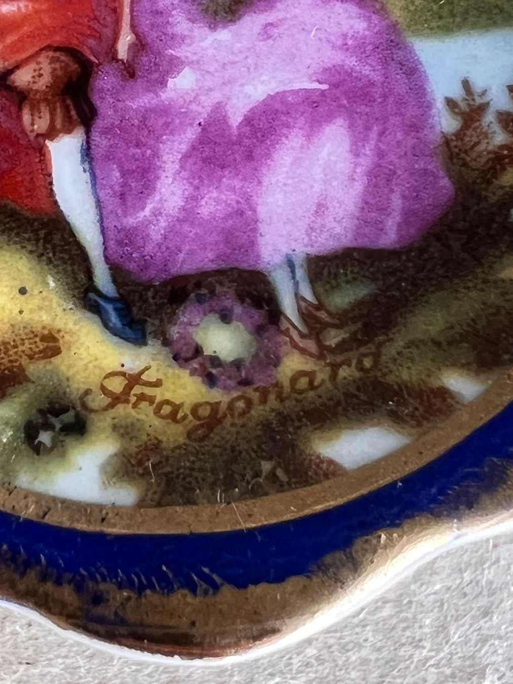 Piatti: 3 miniature Limoges plates – Nuovo (secondo la descrizione) da Lausanne venduto da NYC67 4