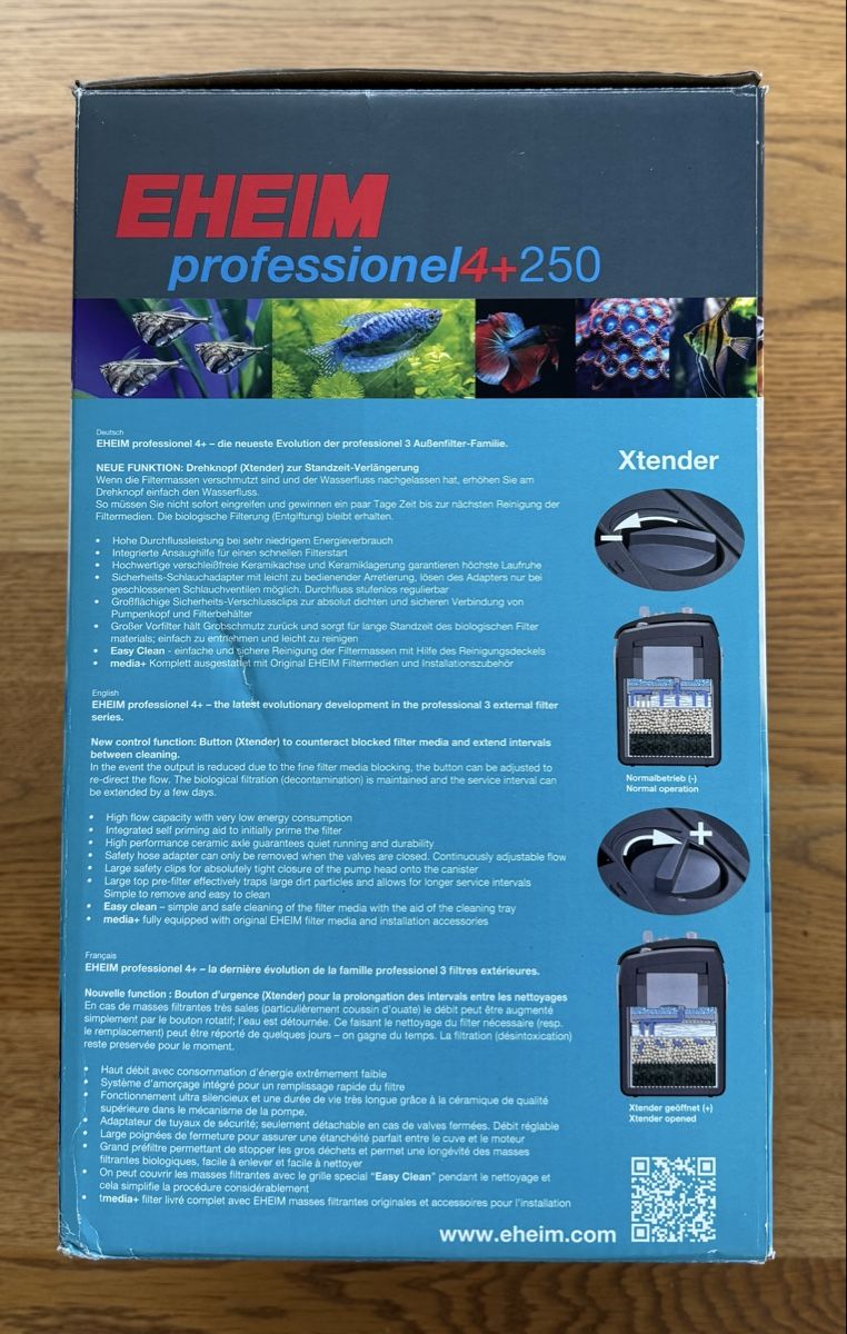 Eheim Filtres: EHEIM professionel 4+ 250 Aussenfilter  – Neuf avec emballage d'origine à Thun par Tasiba05 5