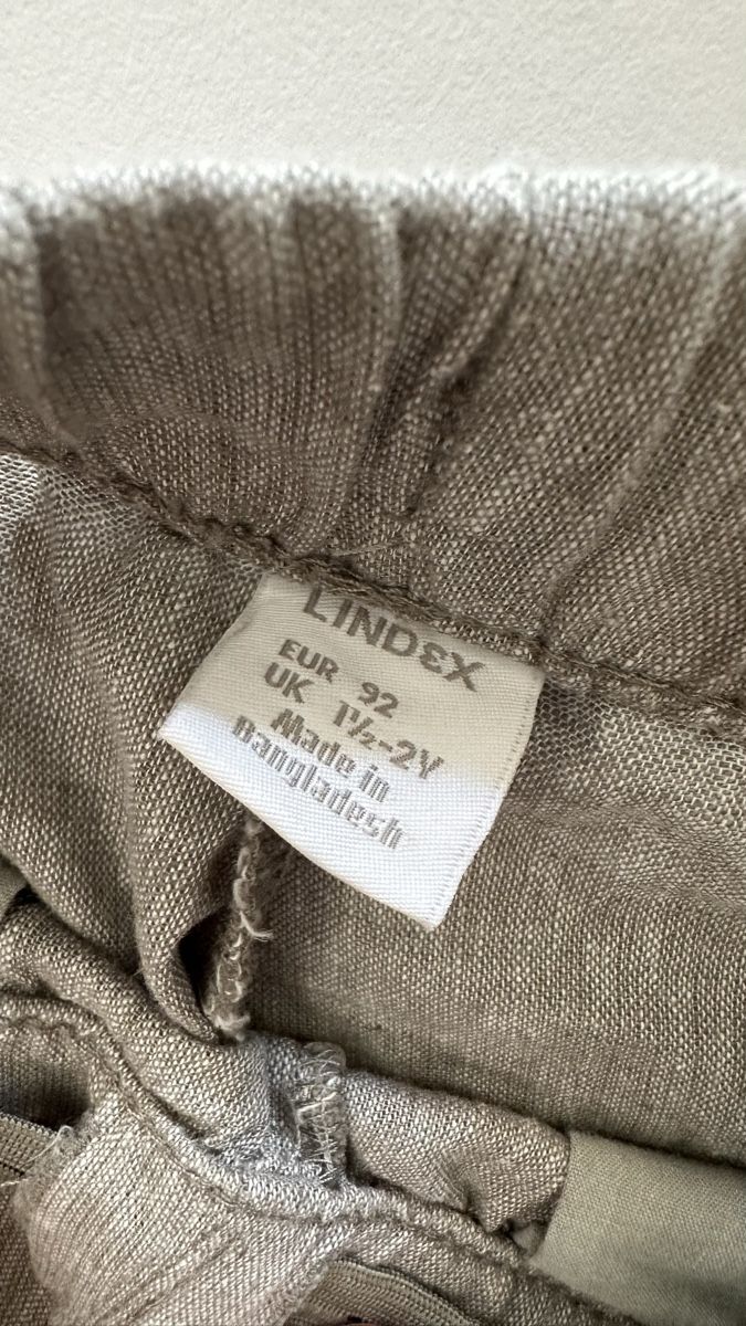 Pantaloni: Lindex Linen Blend Trousers, Size 92 – Usato da Zürich venduto da KrisZH 3