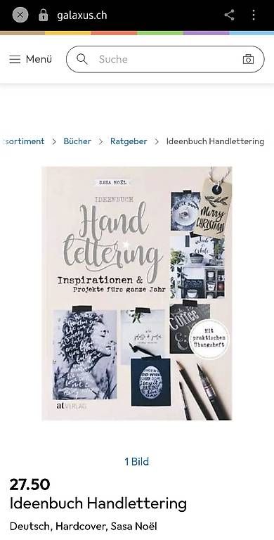 Livres: Starterset Hand-Lettering – Neuf avec emballage d'origine à Chur par jon_hd6n 1