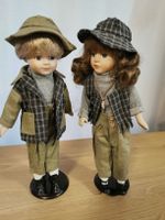 Suesse Porzellanpuppen, Sammlerstuecke, Vintage Top Zustand!