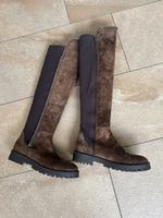 Bottes en daim (cuir veritable)parfaites pour tout moment