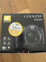 Digitalkamera Nikon Coolpix P610 mit Verpackung schwarz