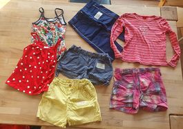 Kurze Hosen Kleiderpaket Mädchen 122