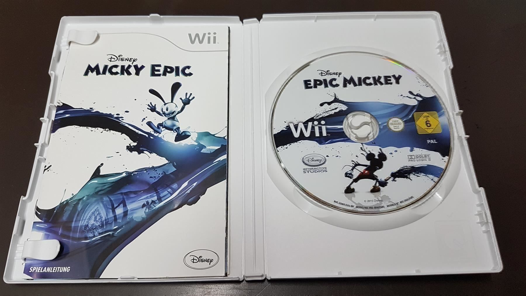 Nintendo Giochi: 😎Disney Micky Epic  Wii – Usato da Schüpfheim venduto da Games_Spielkonsolen