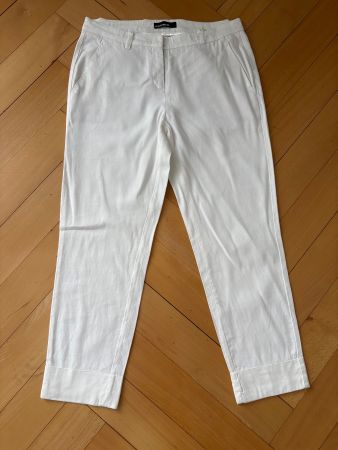 Weisse Leinenhose Cambio Krystal, guter Zustand, Gr. 38