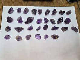 Amethyst Konvolut Total 1'150ct 