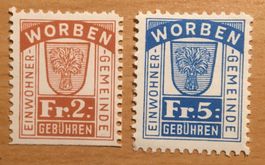 2 Fiskalmarken Worben BE