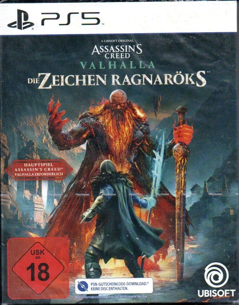 Giochi: AC Valhalla Die Zeichen Ragnaröks PS5 – Nuovo e nell'imballaggio originale da Schaffhausen venduto da Gemma_1966