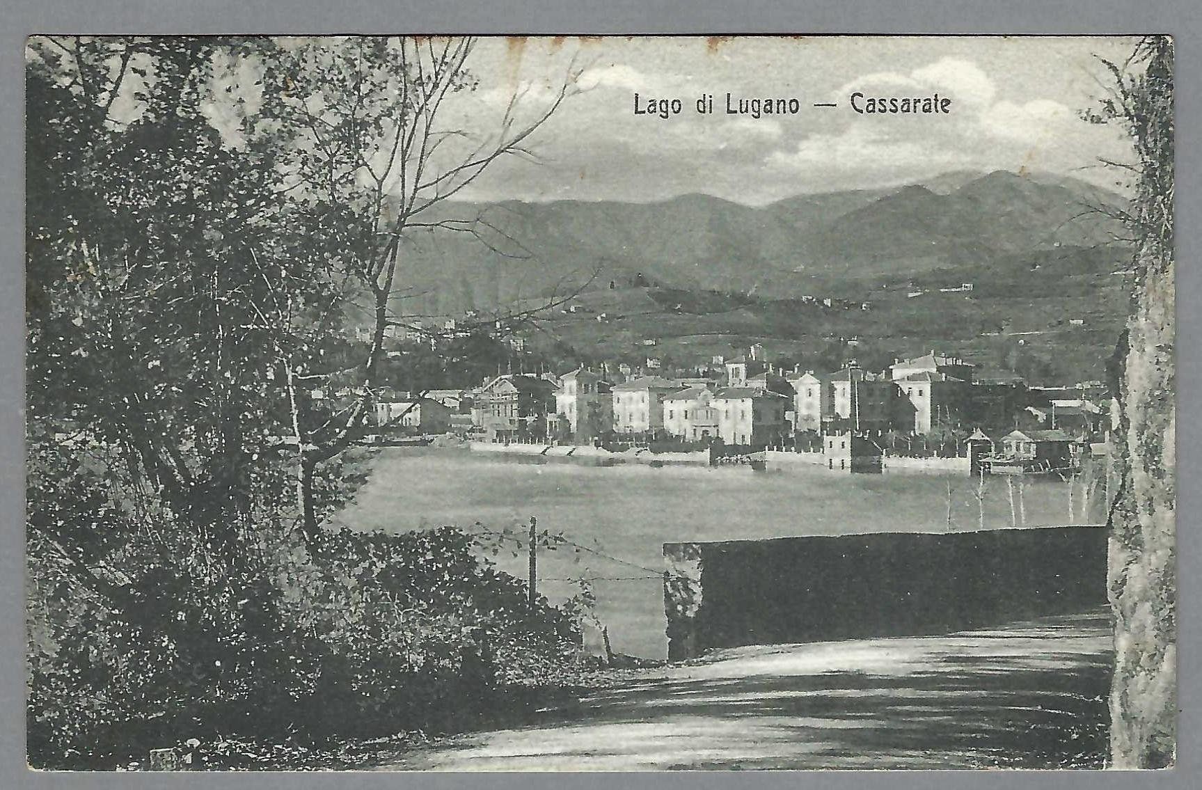 Ansichtskarten: 1919, CASSARATE – Gebraucht aus Pura von ulisse1957