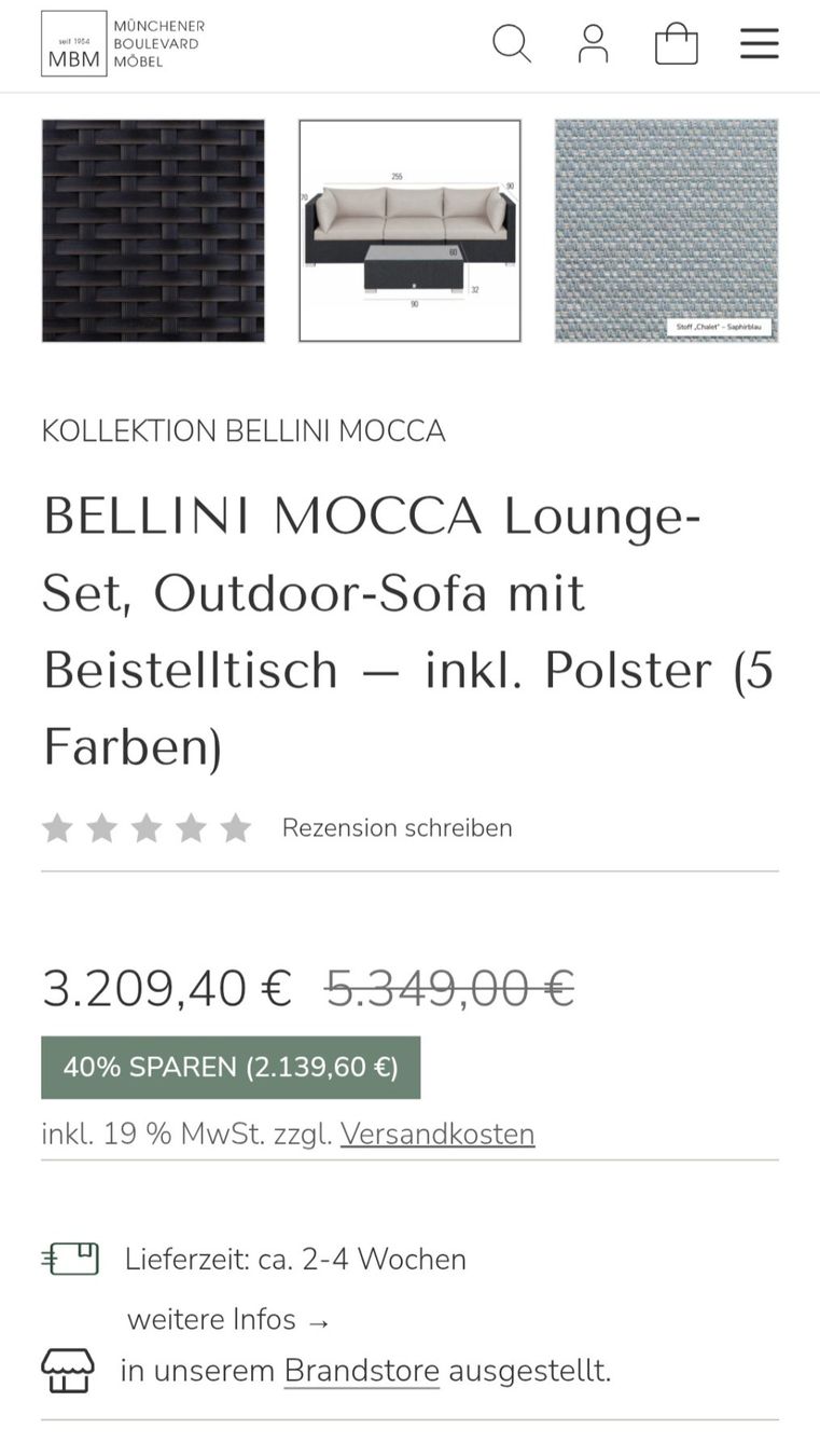 Sofas: Gartensofa gestell. MBM – Gebraucht aus Zürich von web_f59x 2