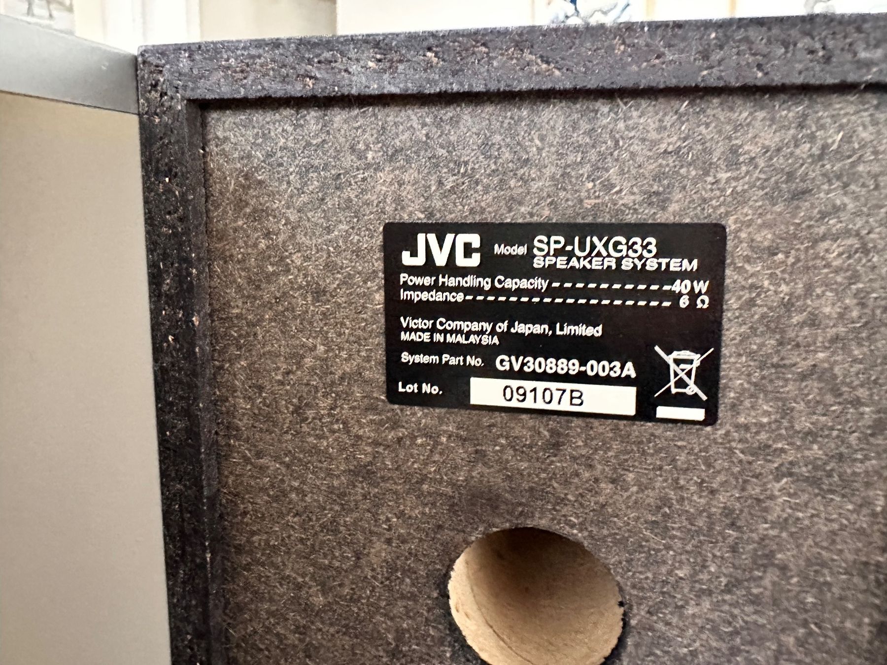 CD: JVC UX-G33 Micro Component Stereoanlage – Usato da Adliswil venduto da bieri-i 3