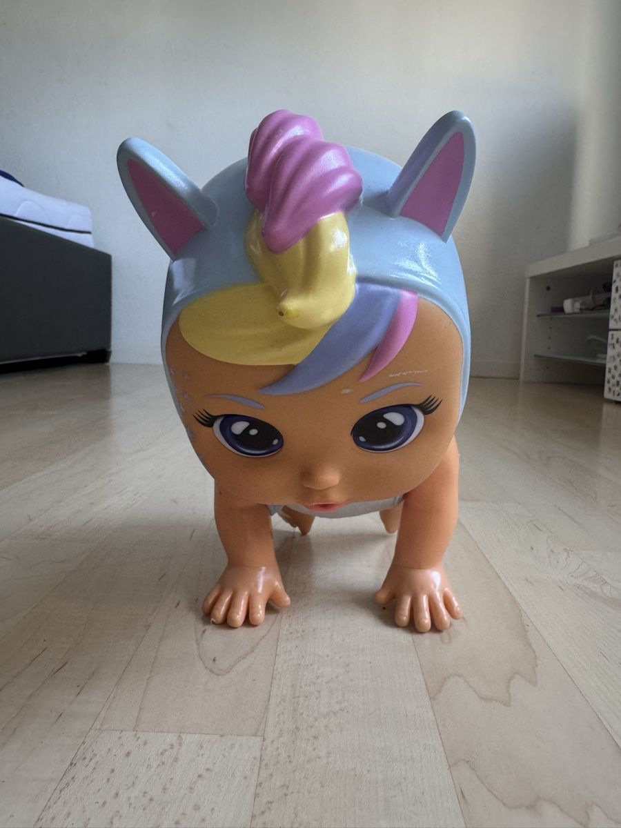 Bambole: Cry Babies Puppe Einhorn wie neu – Nuovo (secondo la descrizione) da Olten venduto da son_dd5n 2
