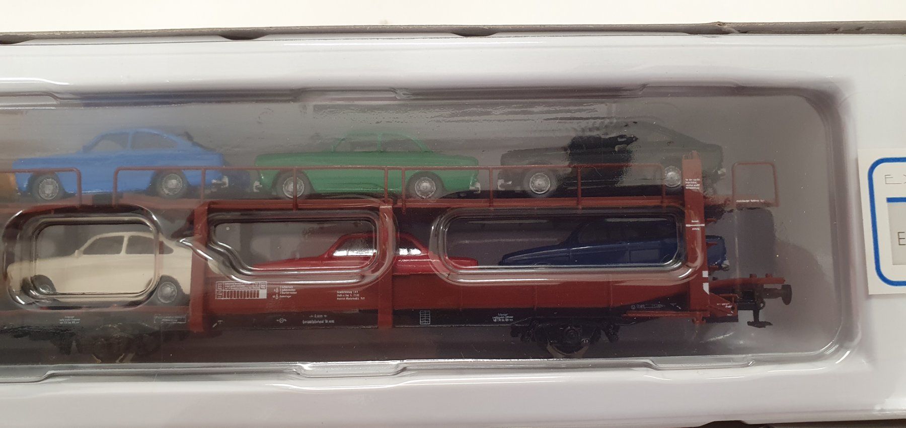 Roco 46630 DB Offs Autotransportwagen mit 10 Modellautos (Neu und ...