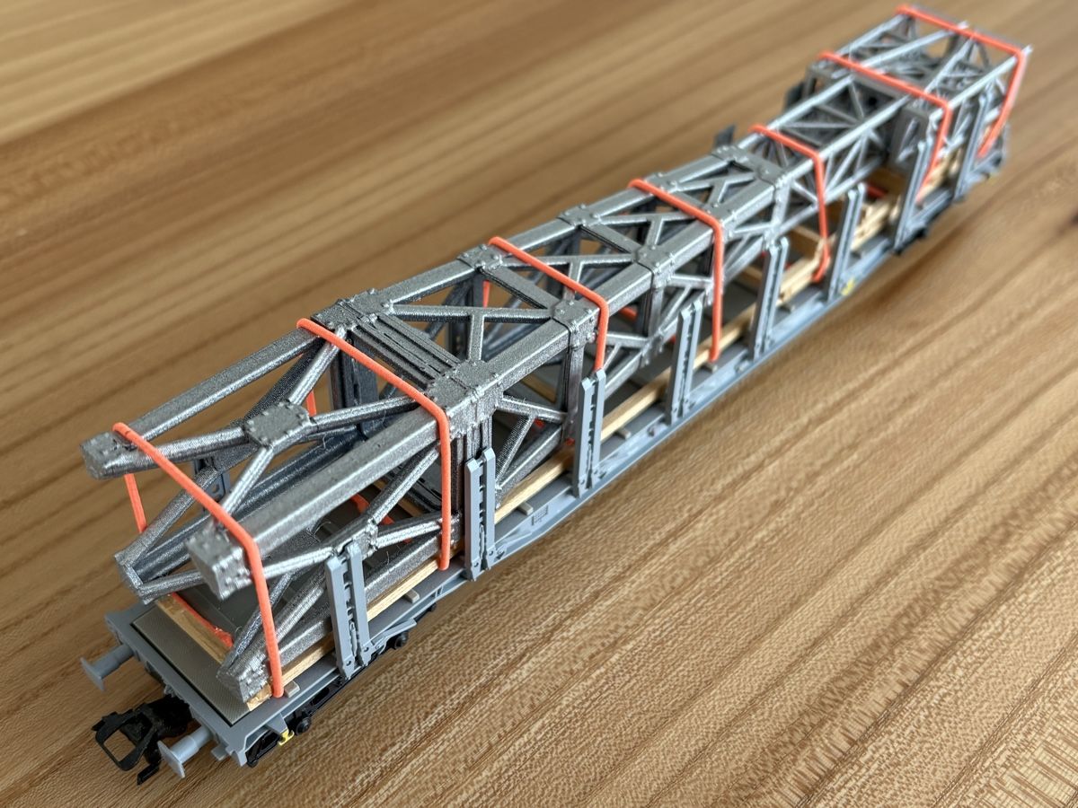 Märklin Modellini di ferrovie: Ladegut: Gondel-Mast – Nuovo (secondo la descrizione) da Zuzwil SG venduto da Zibu-3 2