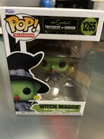 (4)Funko Pop! The Simpsons 1265 Witch Maggie Treeh. of H.