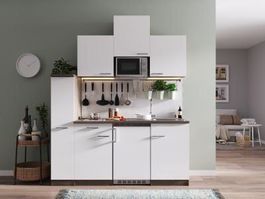 697 Singleküche Küchenzeile 180cm E/Y/W - Küche Einbauküche
