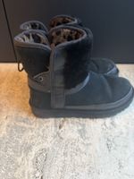 Ugg Boots, Schwarz, Gr. 38 Winterstiefel mit Leoprint!top