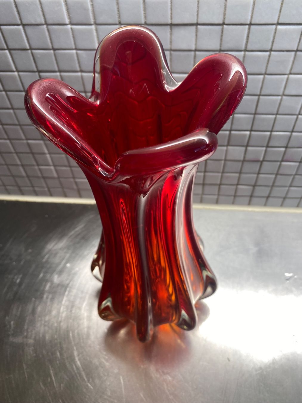 Murano Vasen & Gefässe: Wunderschöne Murano Vase 70er – Gebraucht aus solothurn von soko75 2