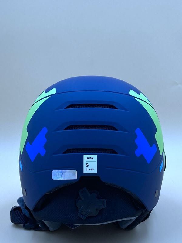 Uvex Helme: UVEX | Skihelm | Rocket Jr. Visor | 51 - 55 cm, S – Gebraucht aus Wittenbach von Restwert_St-Gallen 4