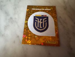 Panini FIFA Fussball WM 2026 Sticker Ecuador Wappen ECU 1
