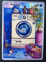 Pokemon Poliwag Full Art Custom Card (Read description)