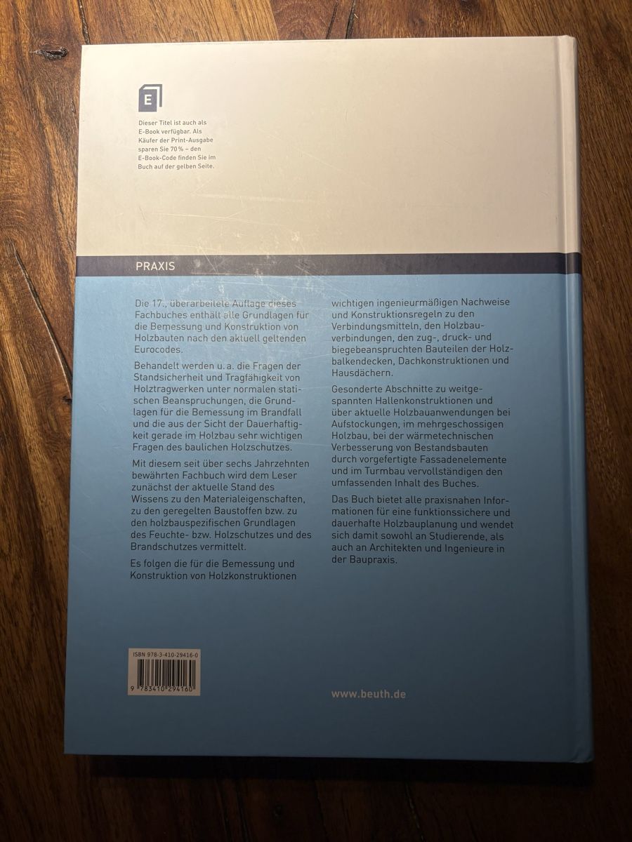 Libri: Holzbau – Nuovo (secondo la descrizione) da Rütschelen venduto da Oli-Kissling 2