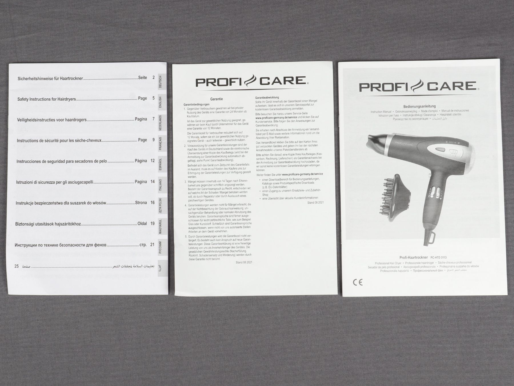 Sèche-cheveux: PROFICARE Haarföhn PC-HTD 3113 – Neuf (Voir description) à Steinen par Restwert_Steinen 5