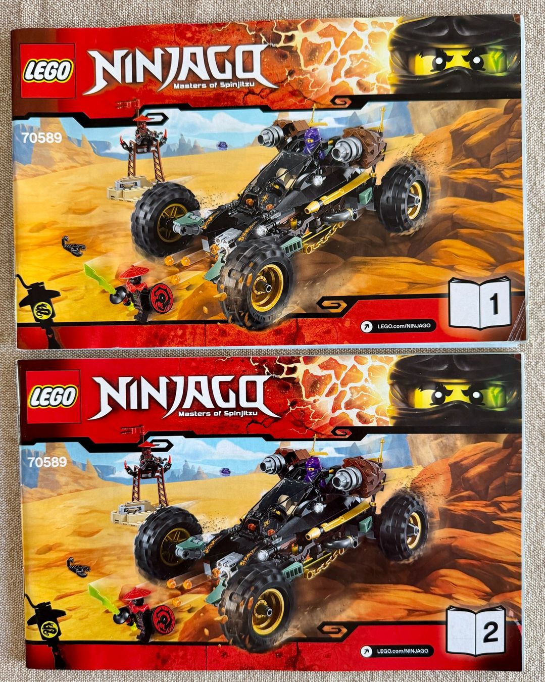 Lego Jeux de construction: Lego Ninjago 70589 - Rock Roader – D'occasion à Höri par PSMarinho