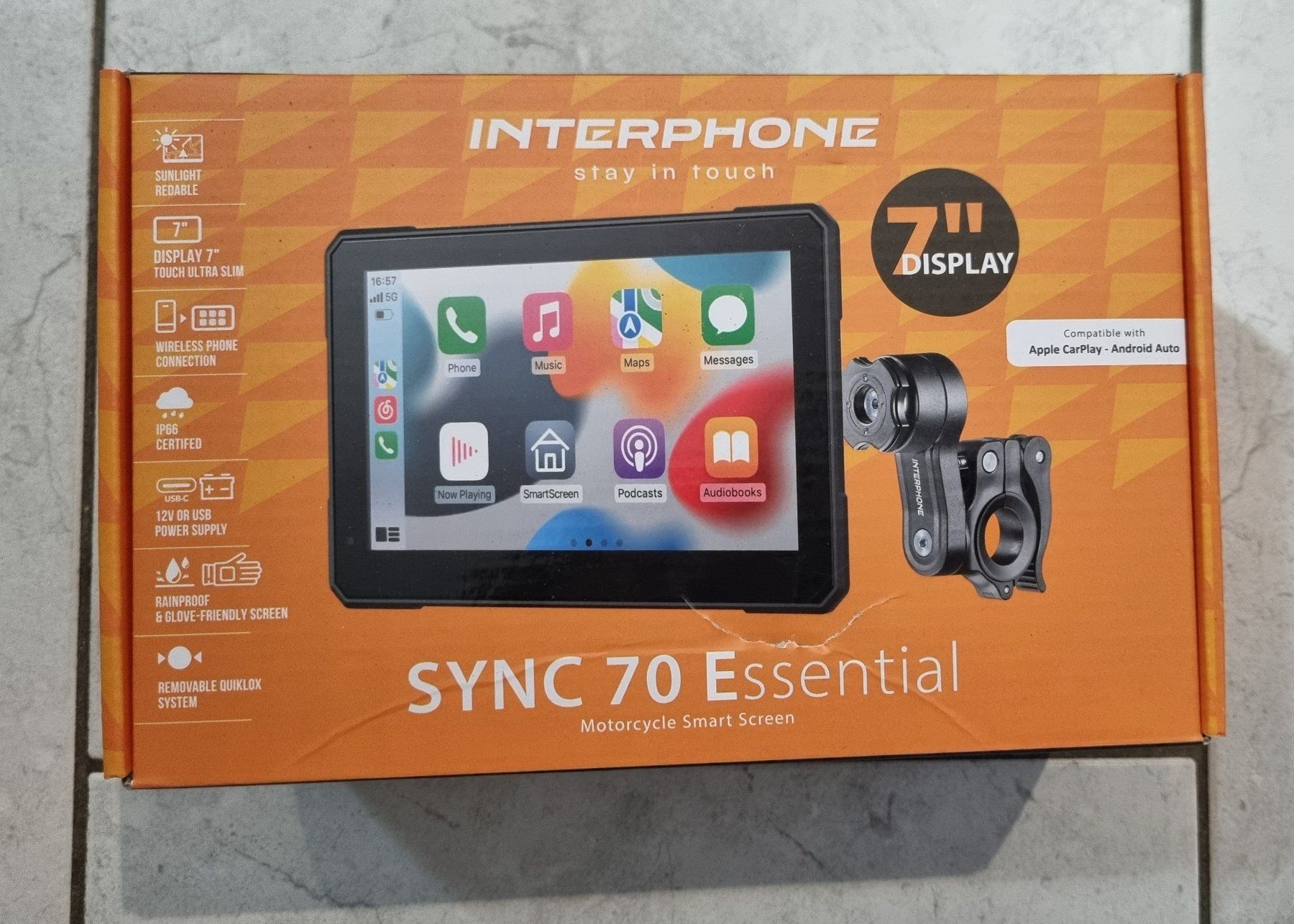 Navigatori: Interphone Sync70 Smart Display mit Zubehör – Usato da Berikon venduto da Meier-HolzerTanja