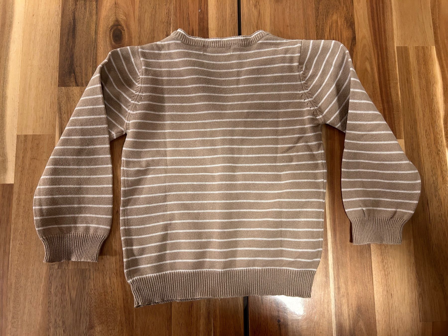 Giacche: Strickjacke Gr. 86, beige/weiss gestreift – Usato da Würenlingen venduto da meadc 1