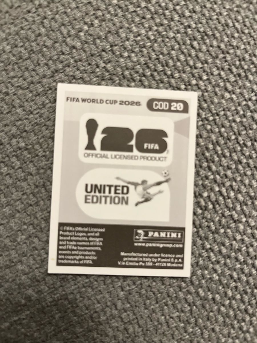 Panini Carte collezionabili: Panini WM Sticker NATHANAEL MBUKU COD20 – Nuovo (secondo la descrizione) da Stäfa venduto da greety1981 1