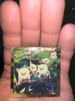 Pokémon Sticker Gold Menki aus dem Jahr 1999