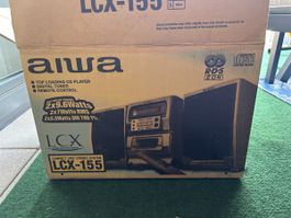 Aiwa LCX-155 Compact Stereo System mit Fernbedienung