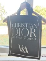 Sac cabas Christian Dior V&A Designer of Dreams noir