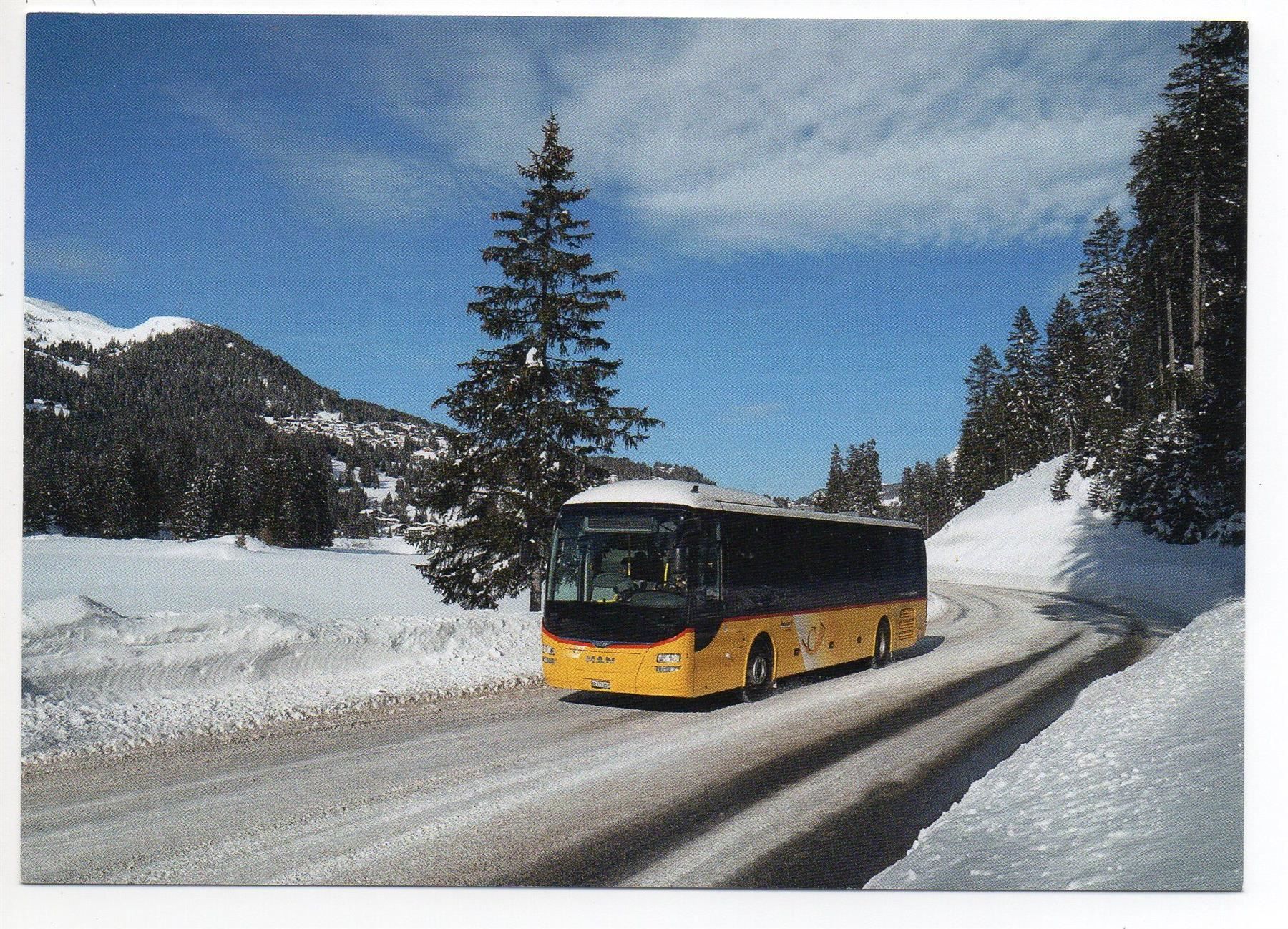 Cartoline postali: LENZERHEIDE LAI Postauto – Nuovo (secondo la descrizione) da Jona venduto da philajona
