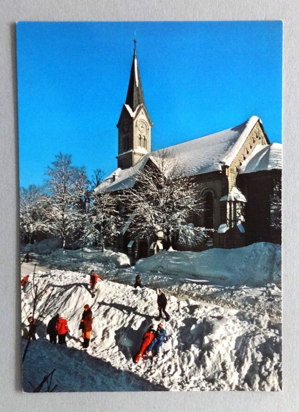 Cartoline postali: Eglise du Sentier, Vallée de Joux – Difettoso da Fétigny venduto da Billy2miny
