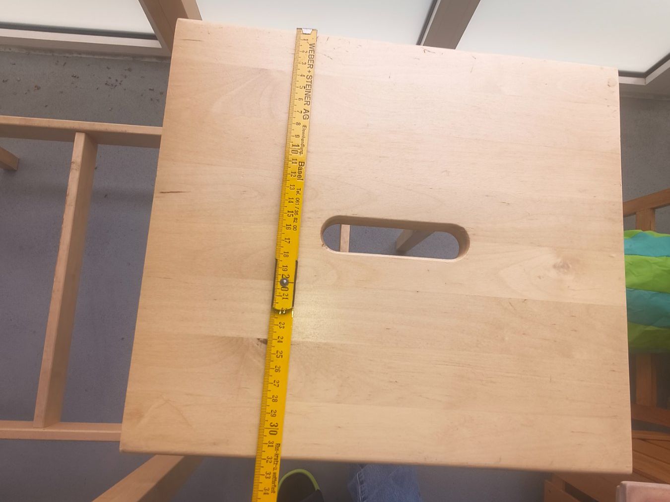 Ikea Set di tavolo e panche: Hochtisch mit 2 Hockern auf Holz – Usato da Langenthal venduto da Marc4614 4
