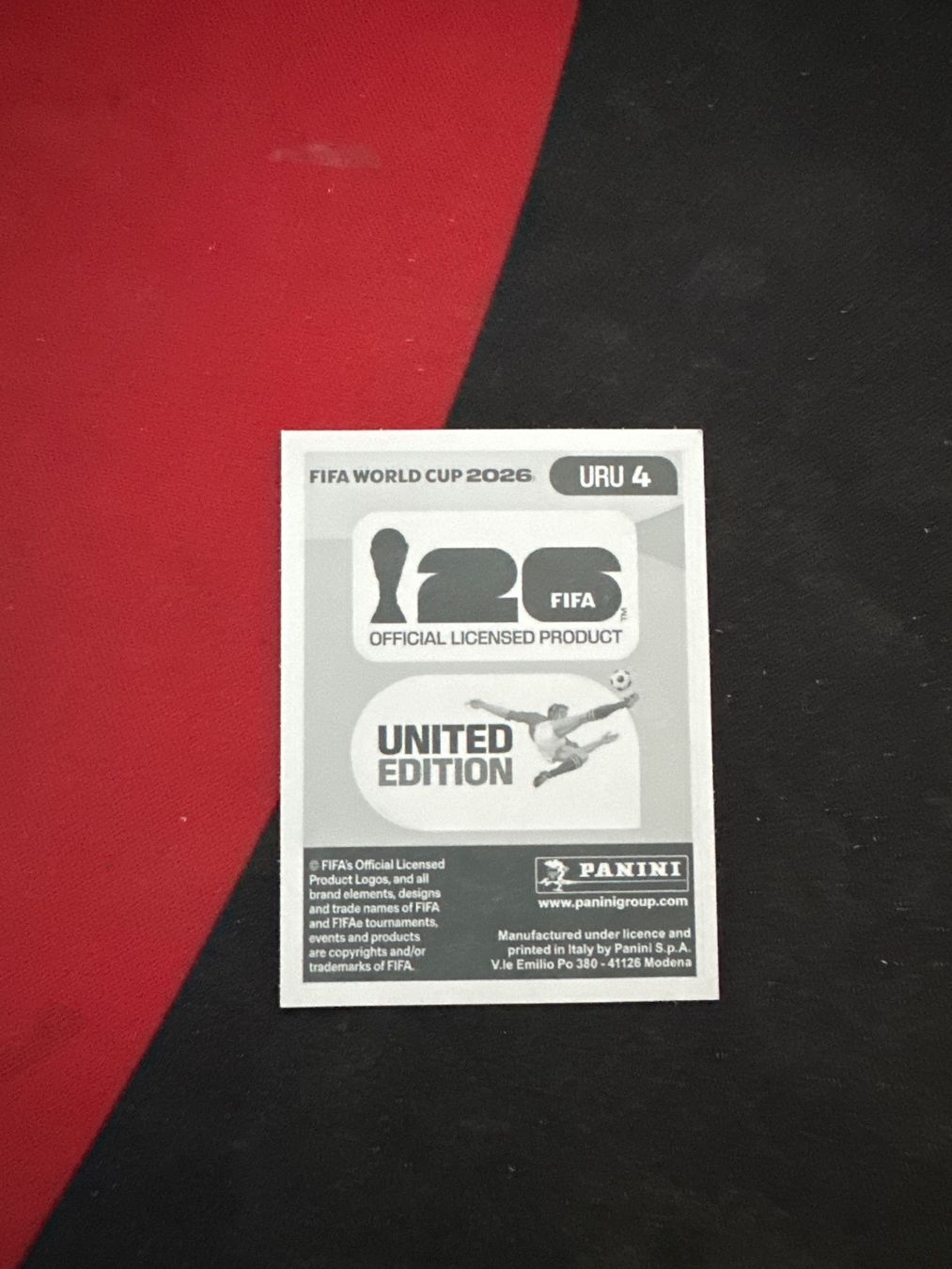 Panini Carte collezionabili: Panini FIFA WM 2026 Sticker - URU 4 – Usato da Sulz AG venduto da DealWerk 1