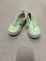 Vans Slip-On V Checkerboard grün Grösse 25.5