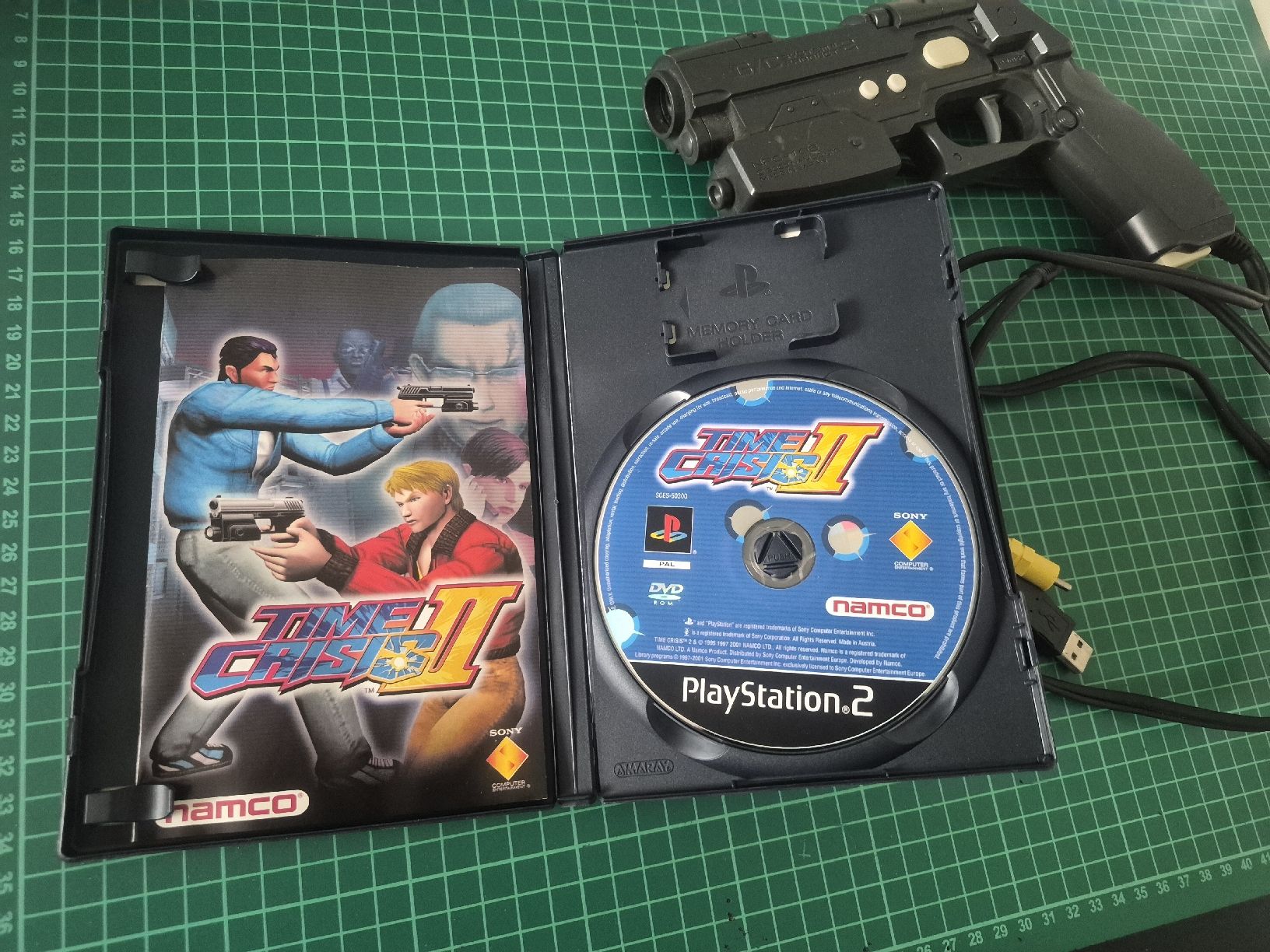 Sony Giochi: Time Crisis II PS2 +  Gun Controller Guncon 2  – Usato da Meyrin venduto da Retro-GZ 1