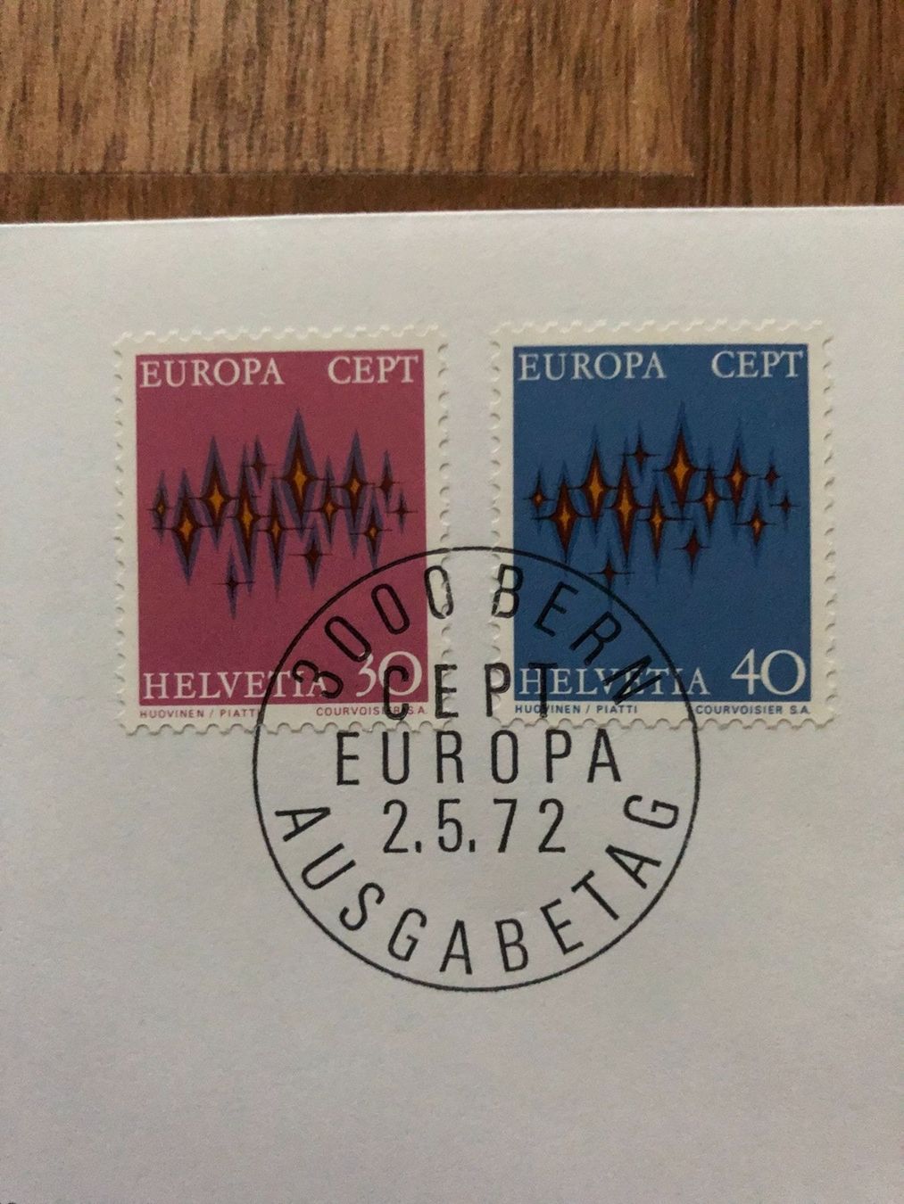 Tutti i francobolli: FDC Cept Europa 2.5.72 – Usato da Landquart venduto da interesse63 1