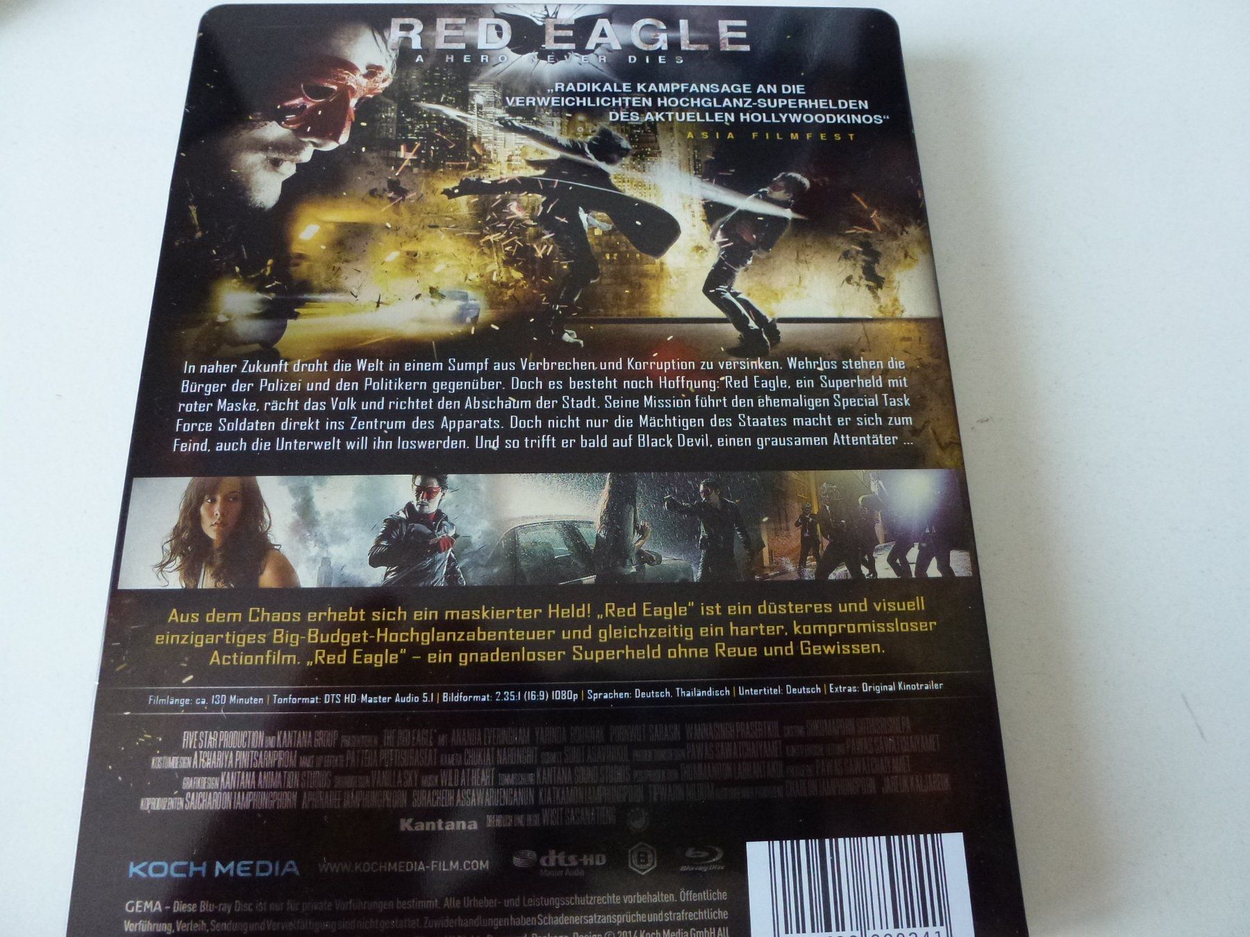 Tutti i DVDs: Red Eagle (Steelbook Blu-Ray) – Nuovo (secondo la descrizione) da Bern venduto da Frebo 1