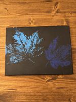 💙BLUE LEAFS PAINTING💙