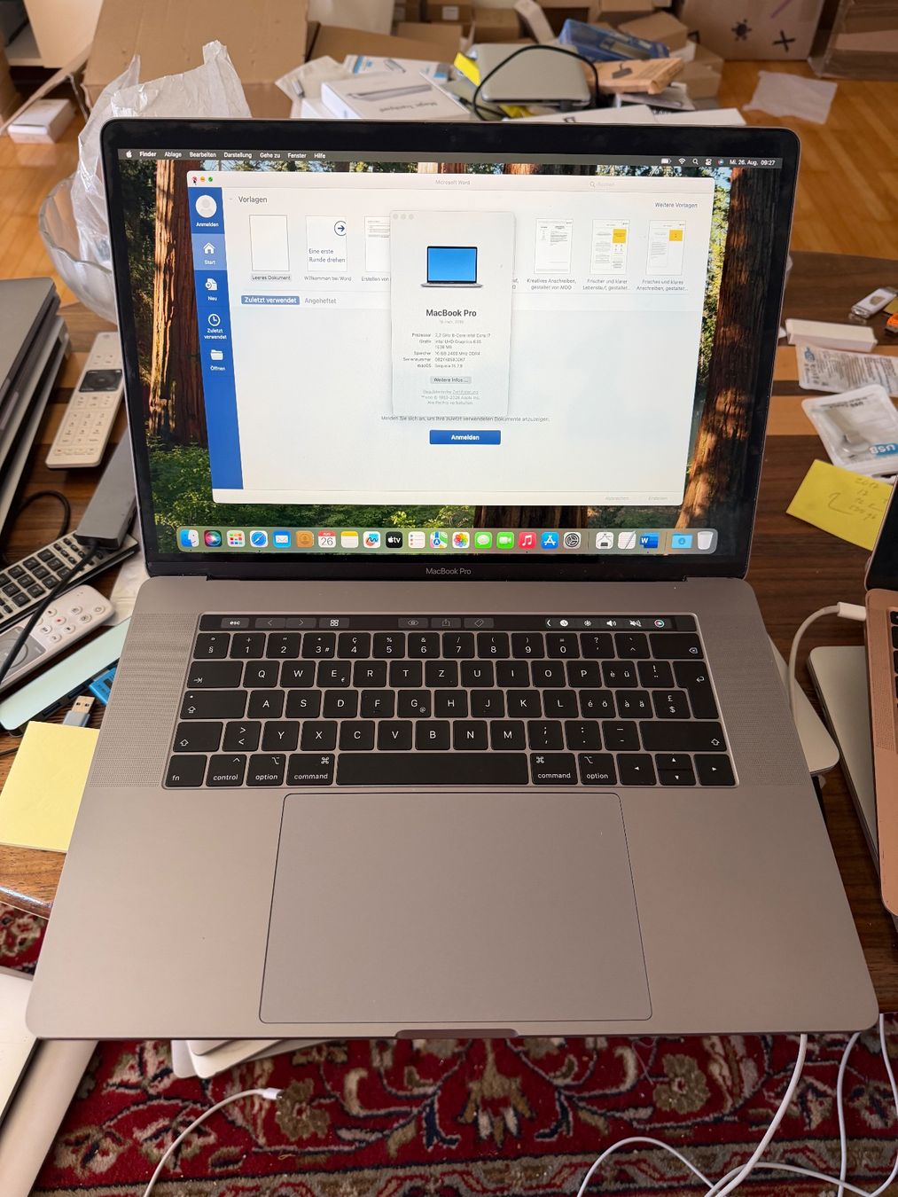 Apple Notebook: Macbook pro 15.  2018 – Usato da Schattdorf venduto da Kofi57