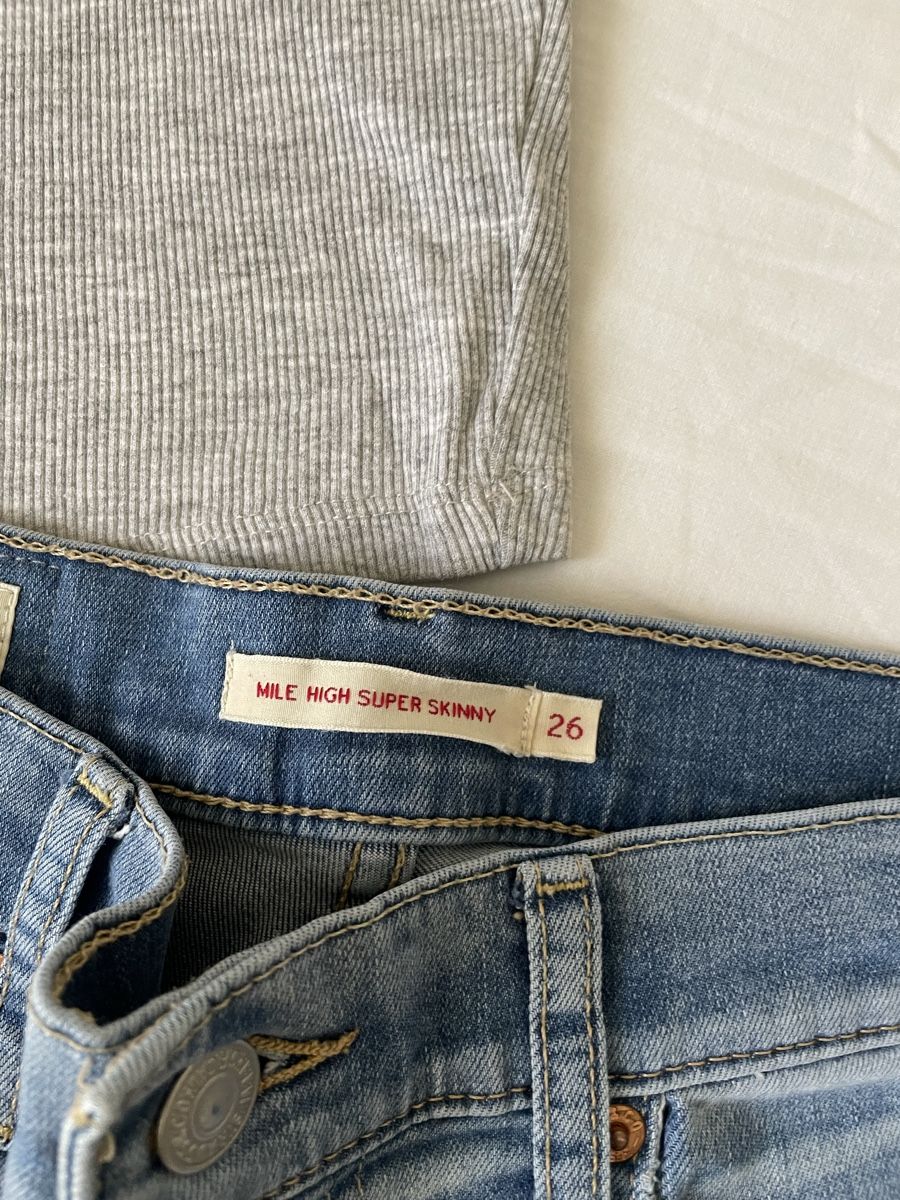 Levi's Jeans: Levi's Mile High Super Skinny – Gebraucht aus Concise von Lae99 2