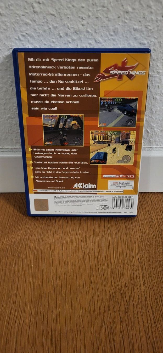 Sony Giochi: PS 2 - Speed Kings – Usato da Münsingen venduto da Heroism2010 1