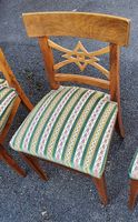 Stühle- Biedermeier, gepolstert, Set 3 Stück