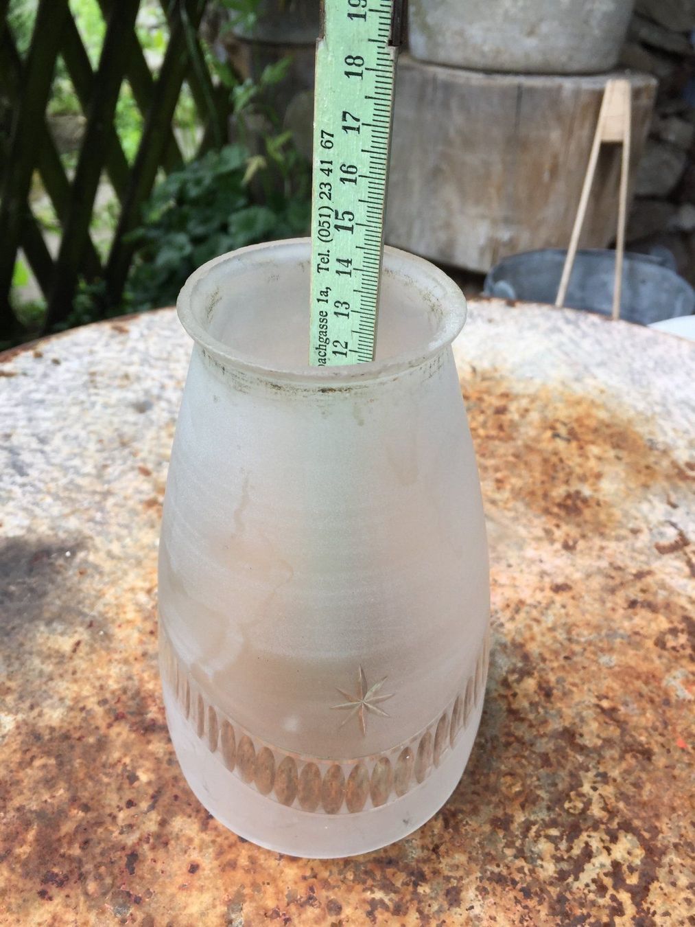 Lampenschirme: CLOCHE /  LAMPENGLAS – Gebraucht aus Forch von ESELSTEIN 3