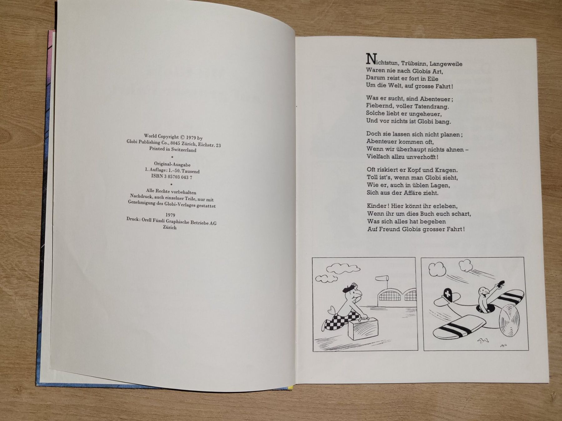 Libri: Mit Globi auf grosser Fahrt-Nr.46 – Usato da Niederuzwil venduto da 333x333 2